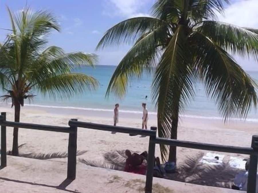 Vue depuis lâhĂ©bergement