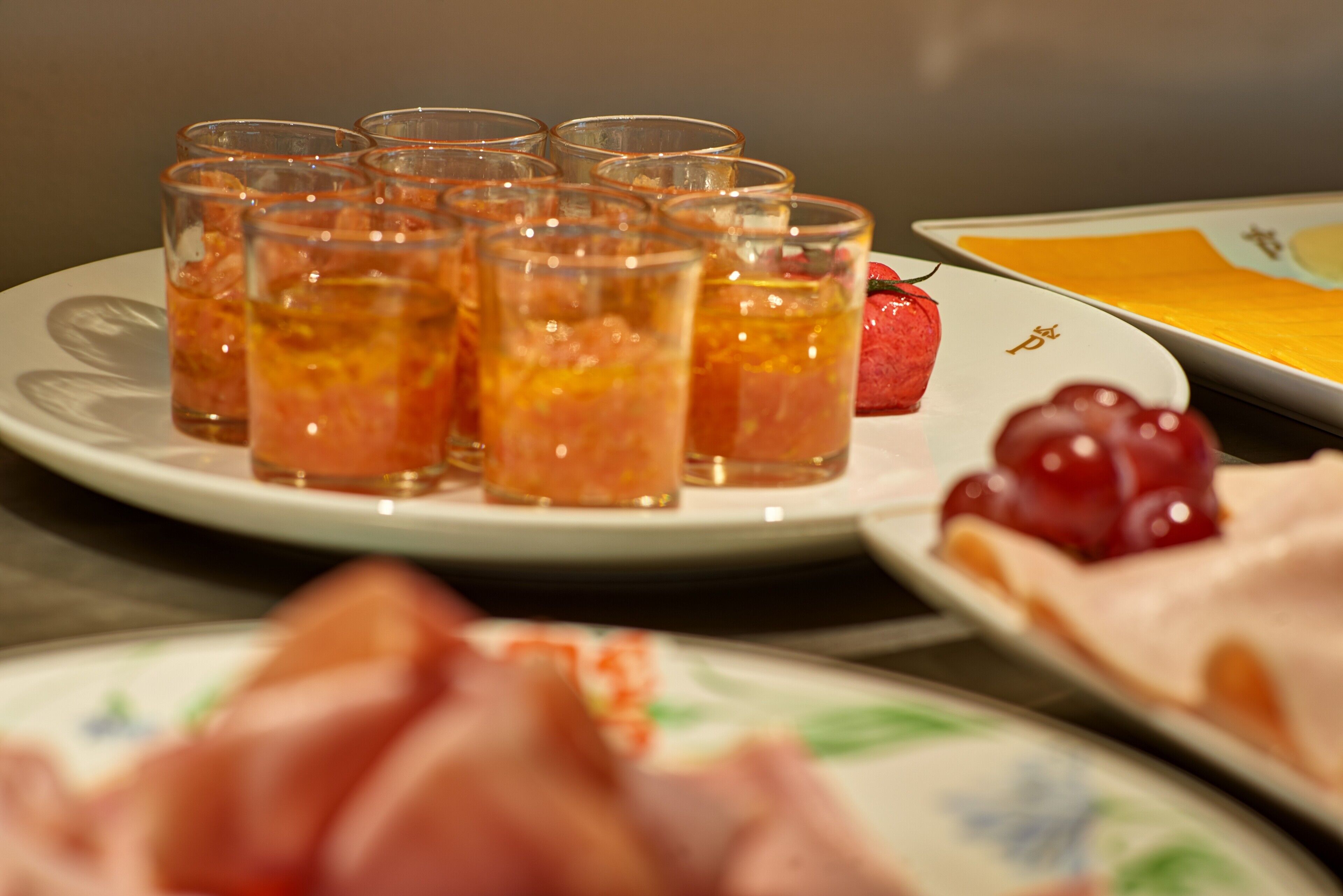 daily buffet breakfast (eur 19 per person)