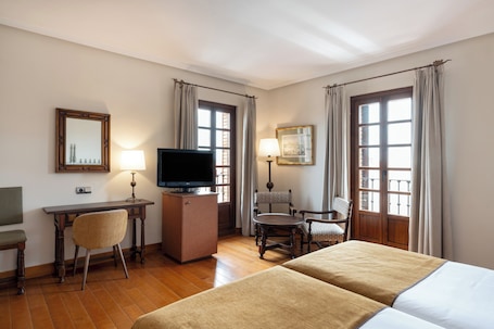 Vista desde la habitación. Parador de Calahorra
