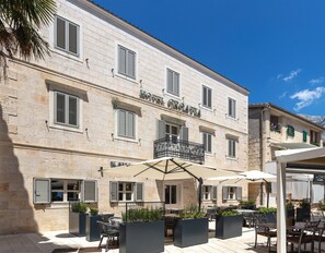 Fassade der Unterkunft