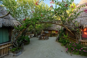 View from room - Cabañas Ida y Vuelta  (Isla Holbox)