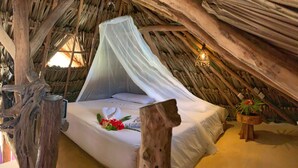 Grand Room | In-room safe, blackout curtains, free WiFi - Cabañas Ida y Vuelta  (Isla Holbox)