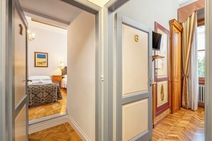 Draps italiens Frette, literie de qualité supérieure, minibar