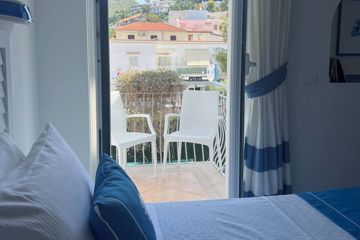 triple room, balcony (attinia 21 mq) | minibar, in-room safe, desk, free wifi