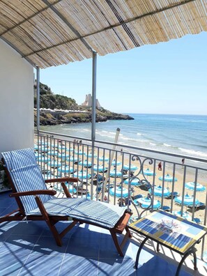 Vue sur la plage/l’océan