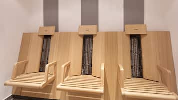 Sauna, baño turco, tratamientos corporales, tratamientos faciales
