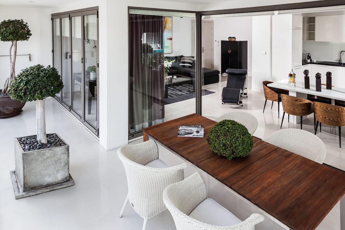 Grand suite, 2 slaapkamers | Kameruitzicht