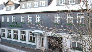 Fassade der Unterkunft