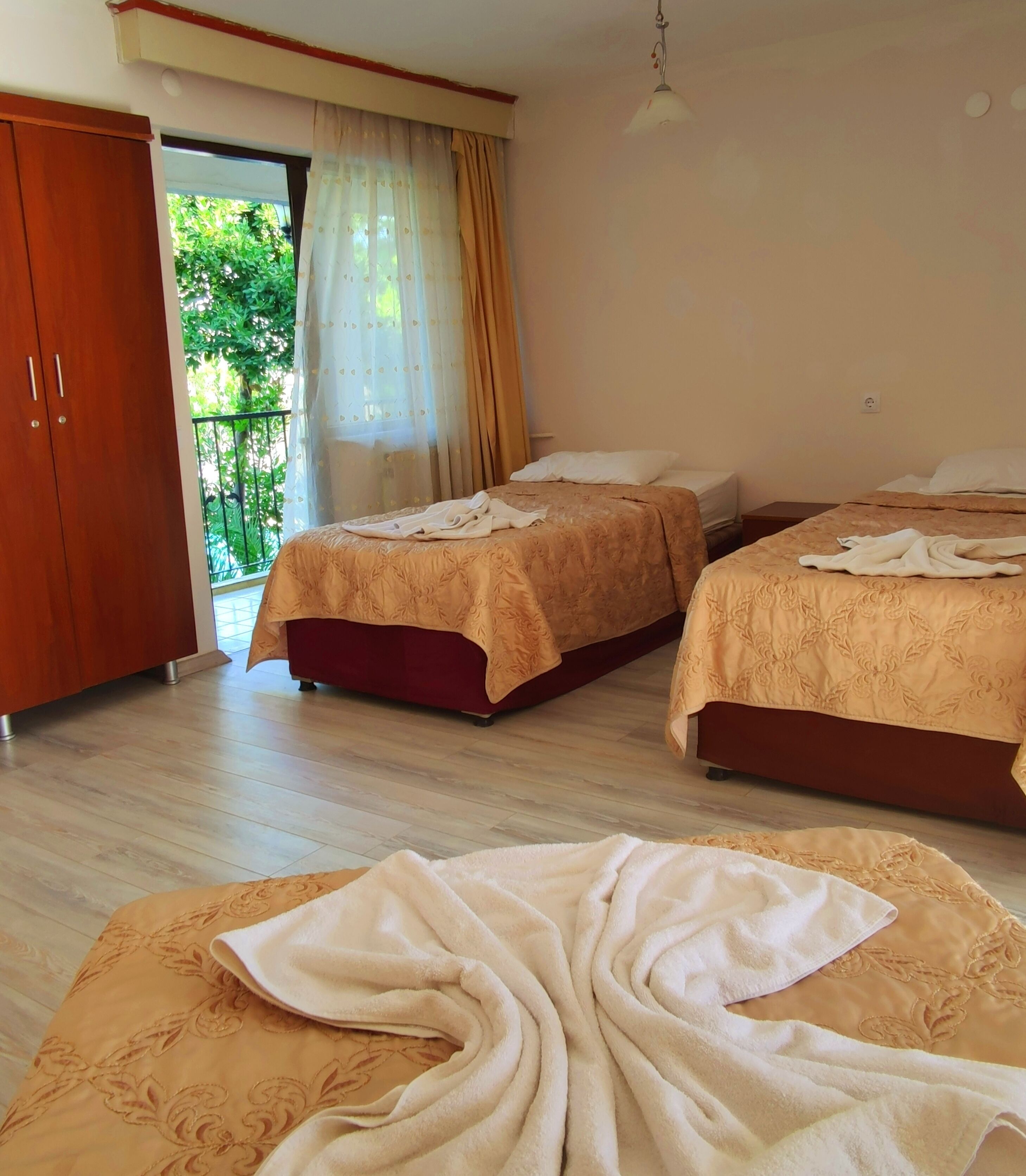 Premium bedding, individually furnished, desk, laptop workspace