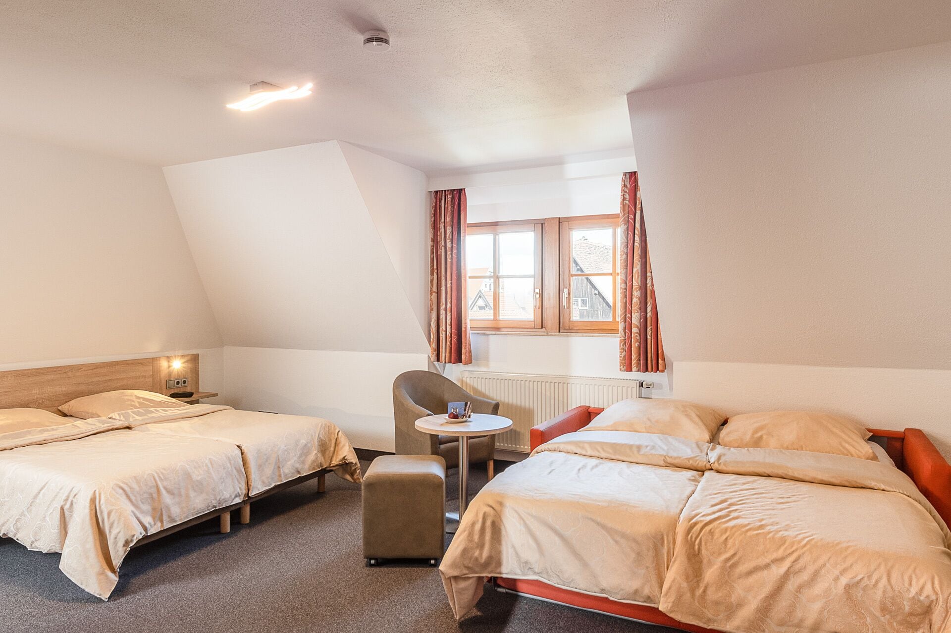 quadruple room | 1 bedroom, premium bedding, minibar, in-room safe