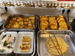 Gratis frukostbuffé varje dag 