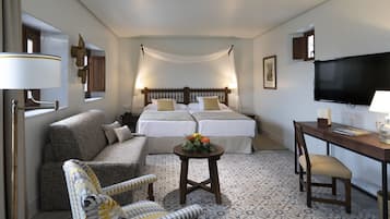 Egyptian cotton sheets, premium bedding, memory foam beds, minibar
