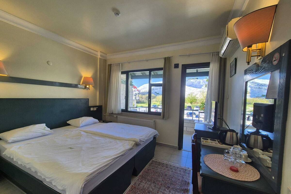 Sábanas de algodón egipcio, ropa de cama de alta calidad y minibar
