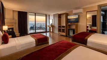 Deluxe-Suite | Hochwertige Bettwaren, Minibar, Zimmersafe, Schreibtisch