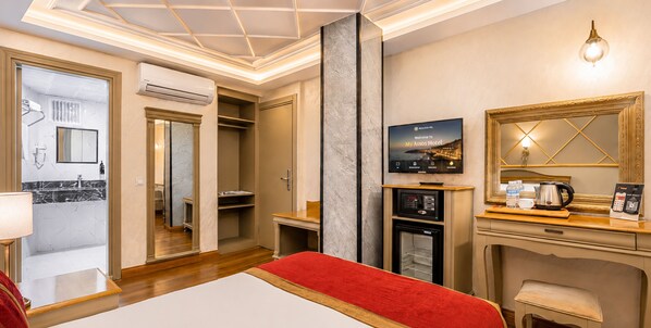 Economy Double Room, 1 Bedroom | Premium bedding, minibar, in-room safe, desk - My Assos Hotel (Istanbul)