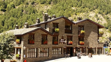 Voorkant van accommodatie