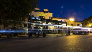 Front of property - evening/night