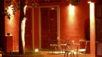 Front of property – evening/night