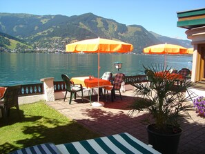 Standard-Apartment, Balkon, Seeblick (2 Persons) | Blick auf den Garten
