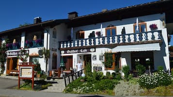 Fassade der Unterkunft