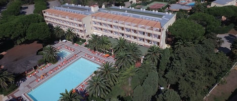 Façana frontal de l'allotjament