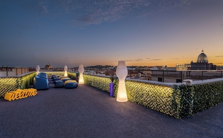 Terrasse/Patio. Hotel Relais dei Papi