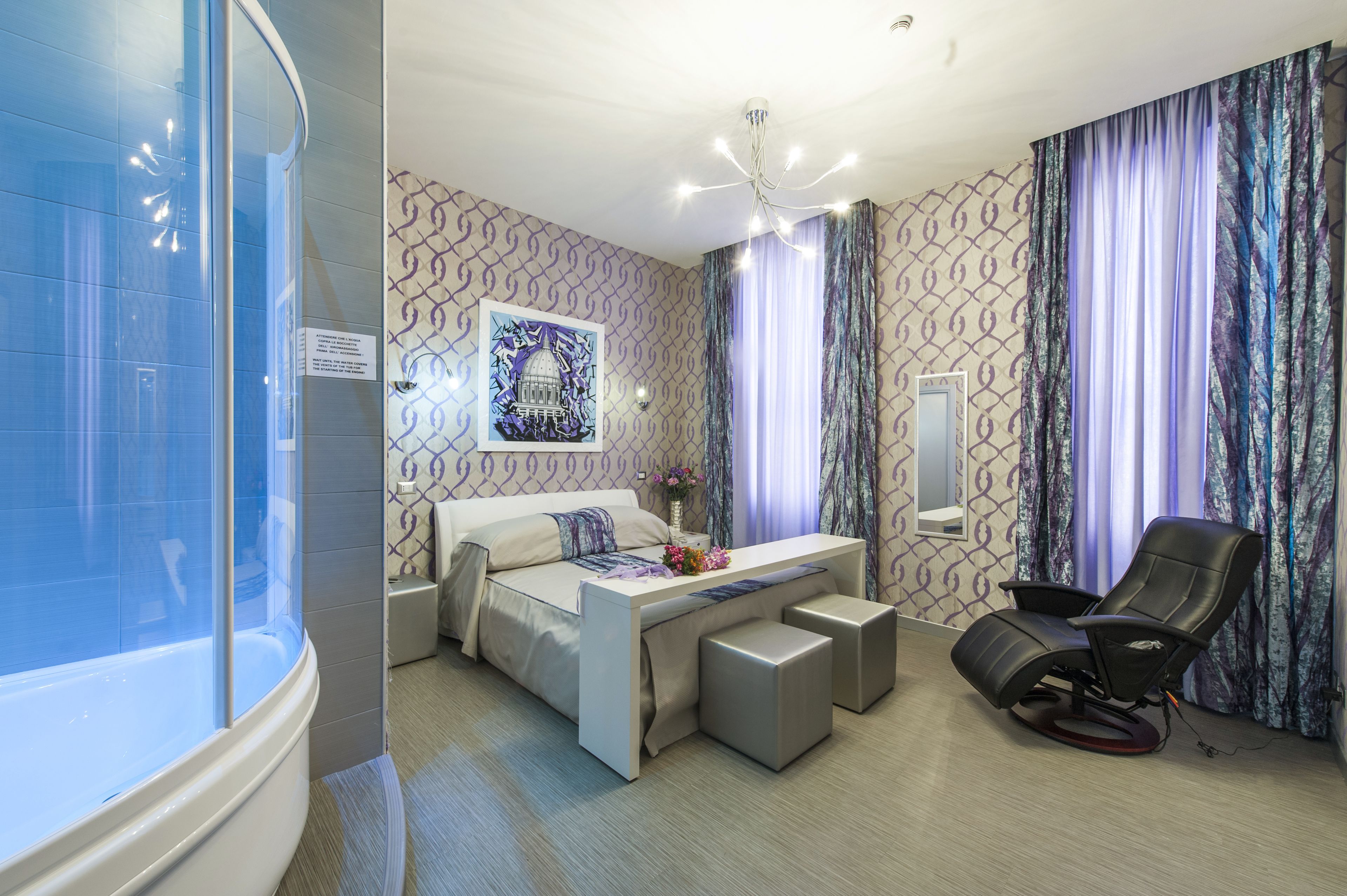 superior con vasca idromassaggio | 1 bedroom, hypo-allergenic bedding, minibar, in-room safe