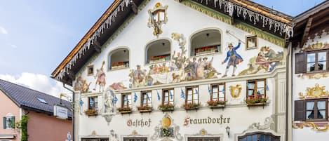 Fassade der Unterkunft