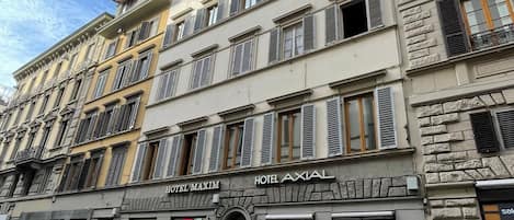 Façade de l’hébergement