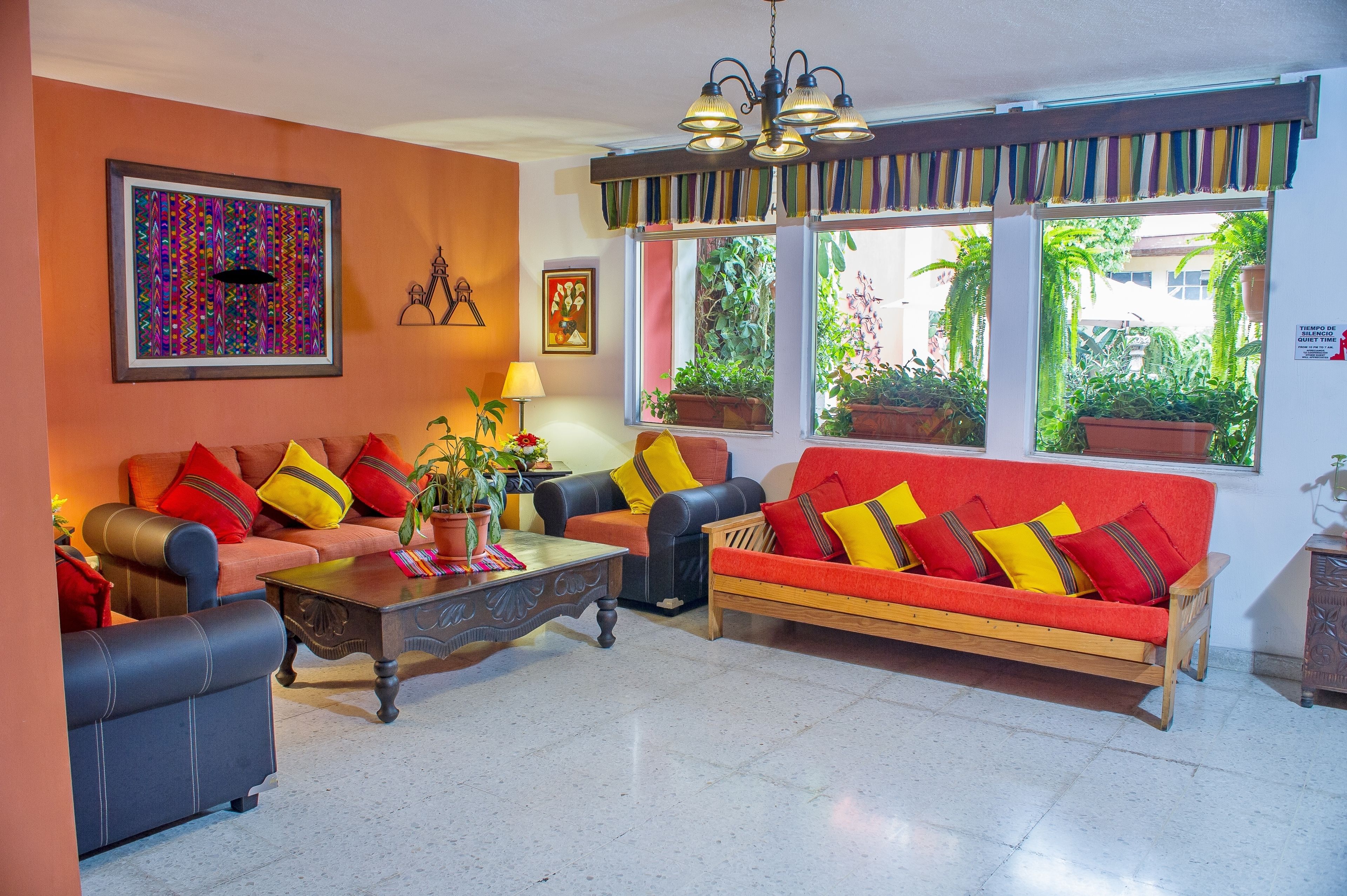 Khu tiếp khách ở sảnh