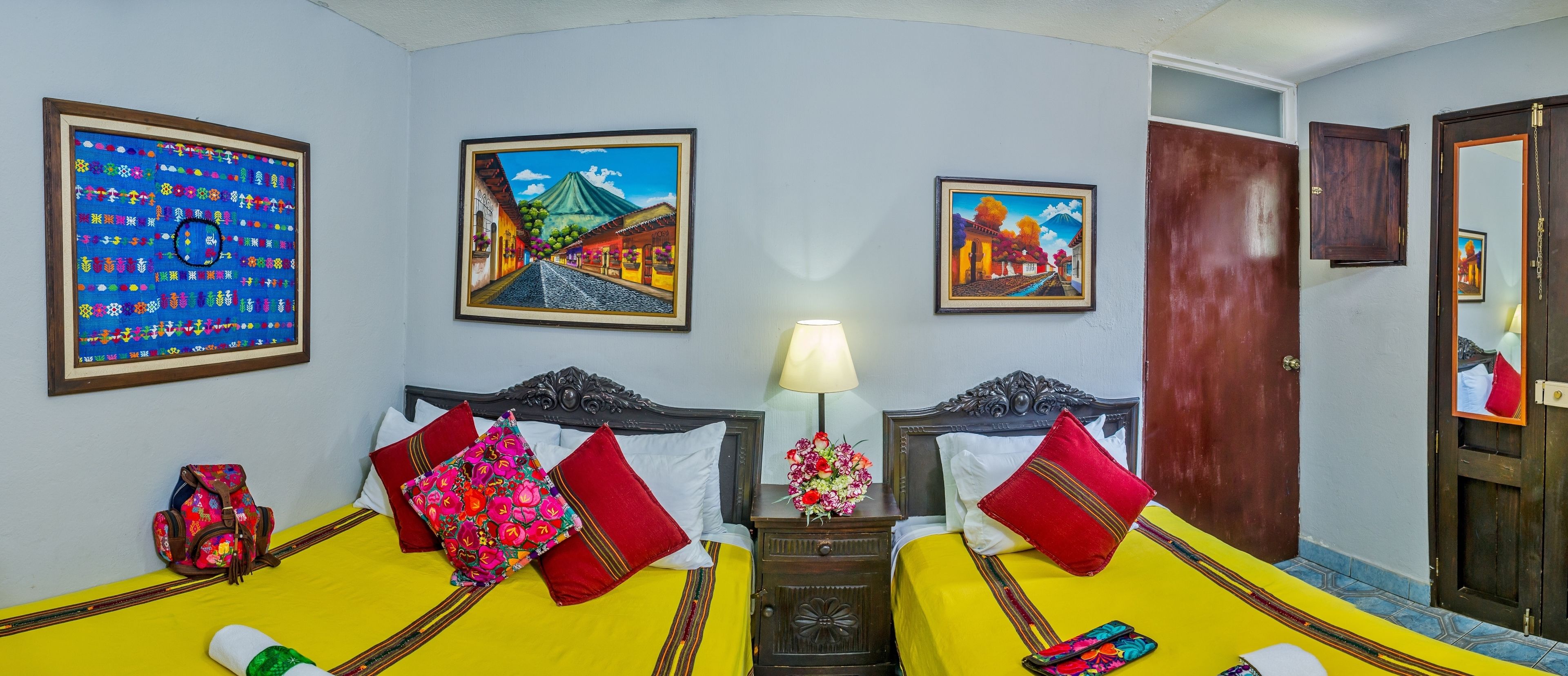 Standard Double Room, Shared Bathroom | In-room safe, individually decorated, individually furnished, desk