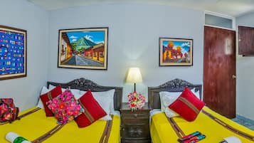 Standard Double Room, Shared Bathroom | In-room safe, individually decorated, individually furnished, desk