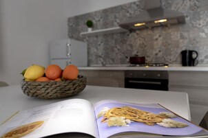 Comfort Apartment, 2 Bedrooms (4 people) | Living area | 32-inch LCD TV with satellite channels, TV