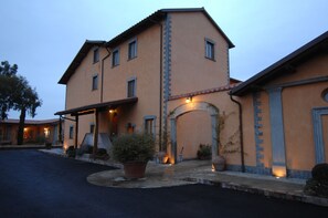 Façade de l’hébergement