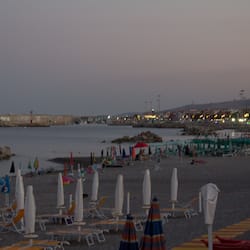 On the beach