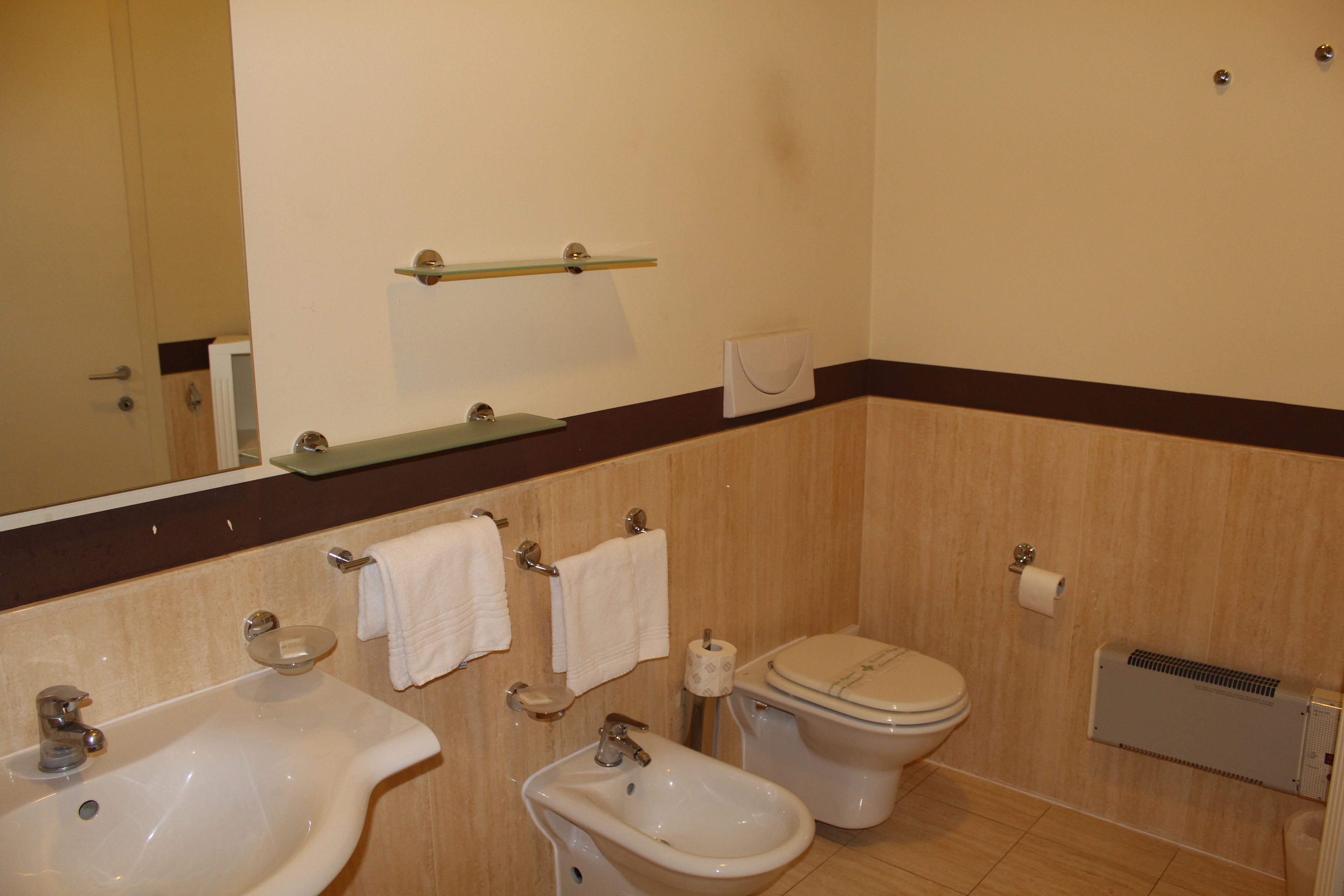 standard double room, 1 double bed | bathroom | free toiletries, hair dryer, bidet, towels