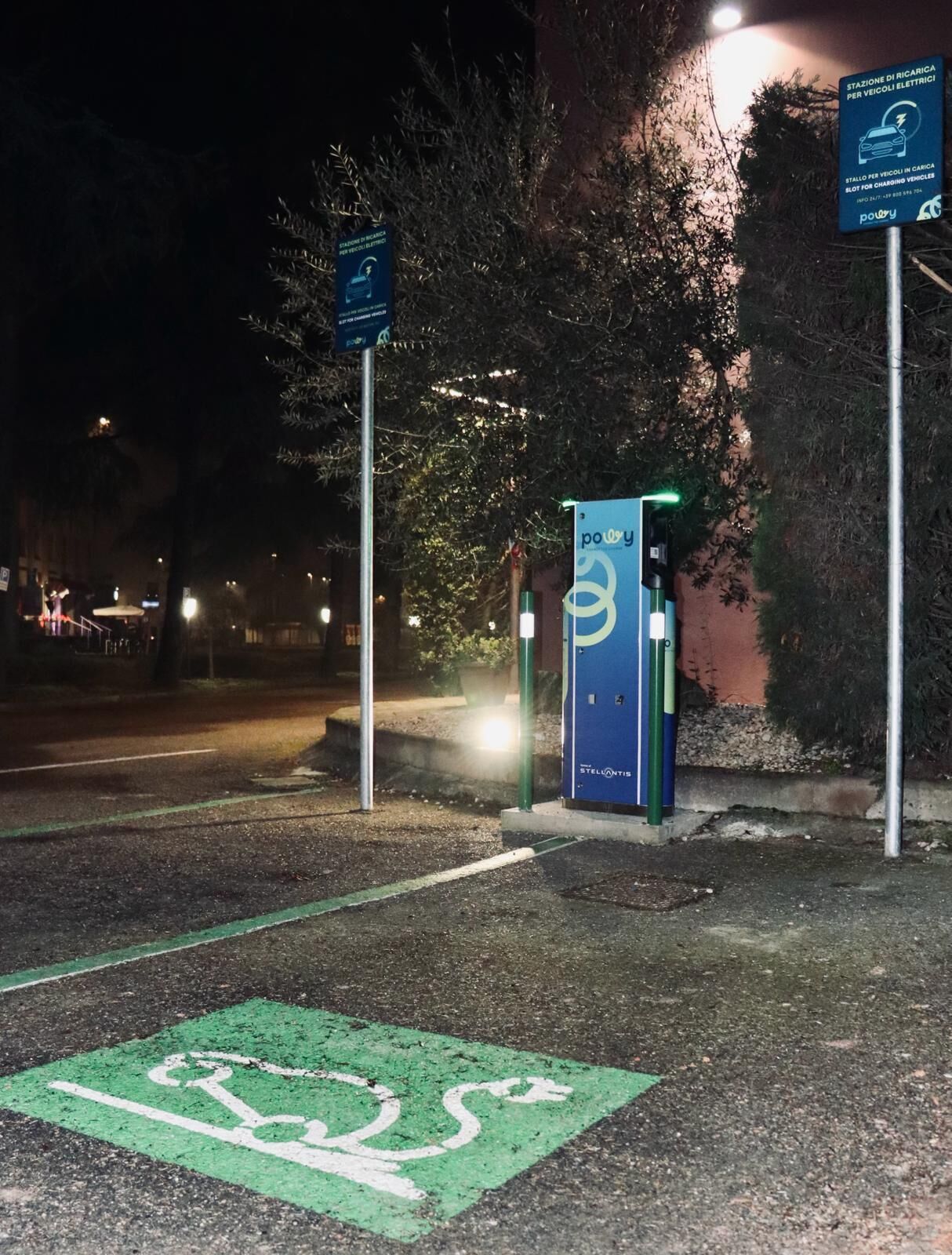 electric vehicle-charging station