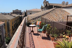Suite, Terrace, Sea View (Leela) | Terrace/patio