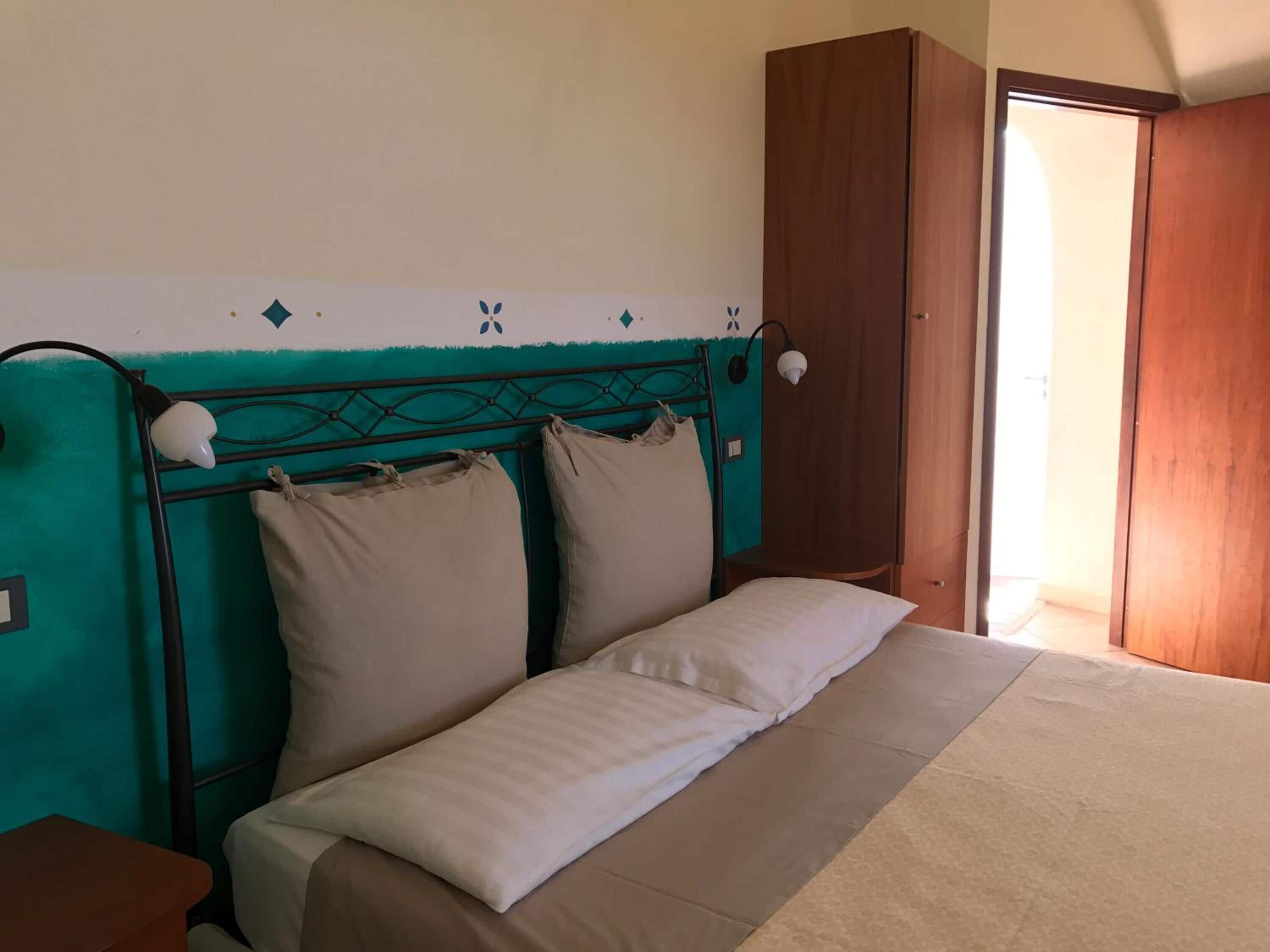 Individually decorated, individually furnished, desk, iron/ironing board