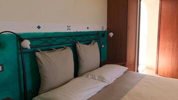 Individually decorated, individually furnished, desk, iron/ironing board