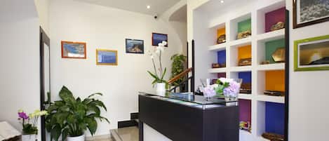 Lobby sitting area