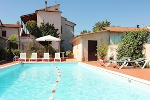 Seasonal outdoor pool