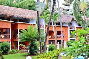 Blick von der Unterkunft