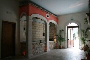 Interior entrance