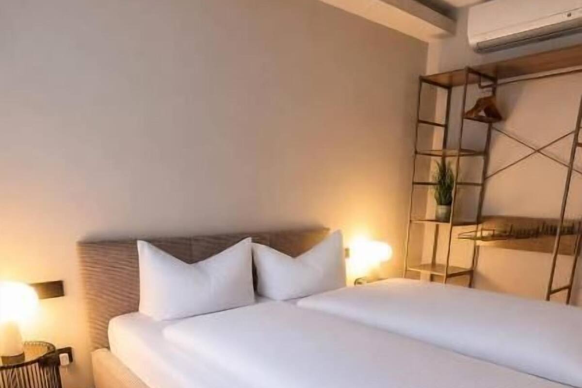 Double Room (Design Invest) | Hypo-allergenic bedding available, in-room safe, desk, blackout drapes