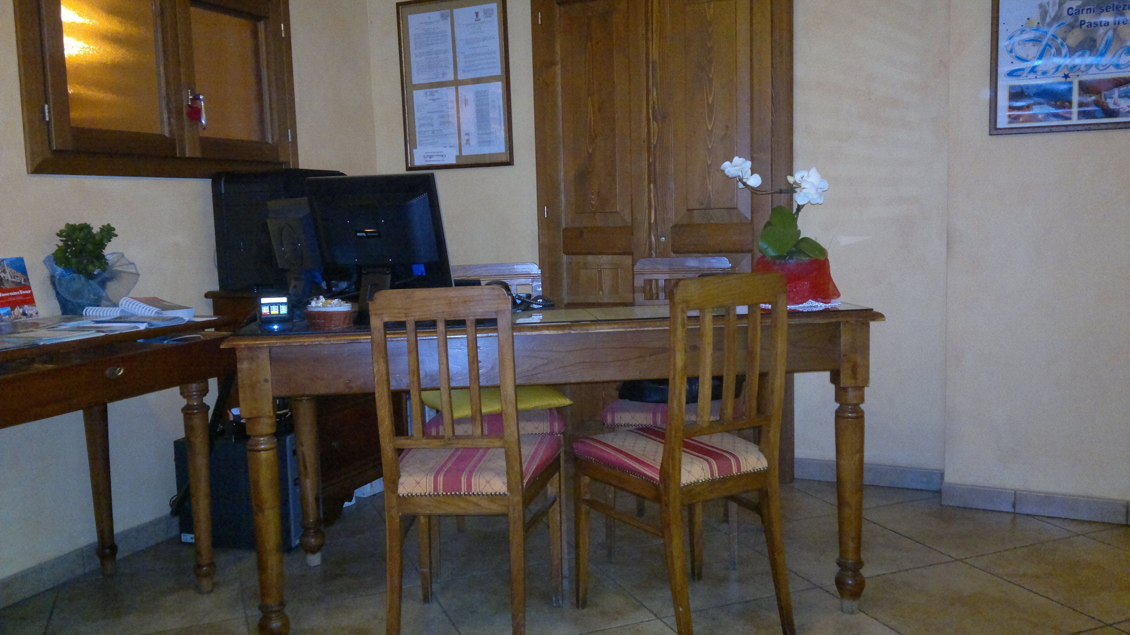 check-in/check-out kiosk