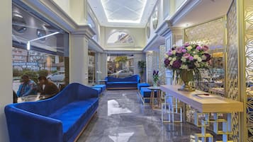 Sala de estar en el lobby