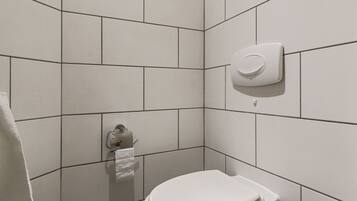 Standard Double Room, Shared Bathroom | Bathroom | Hair dryer, towels