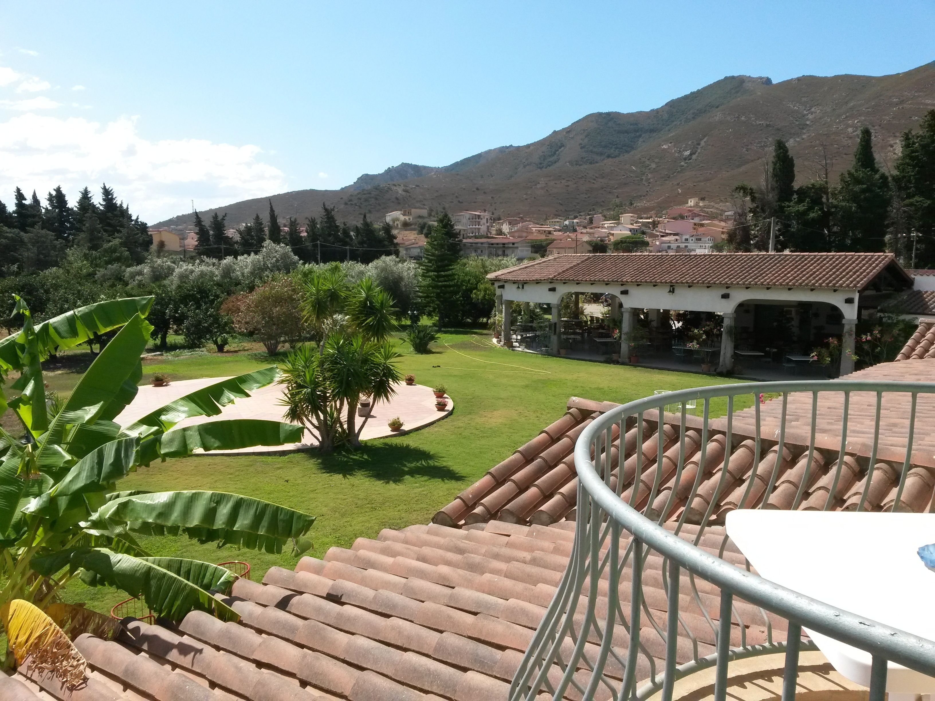 Blick von der Unterkunft