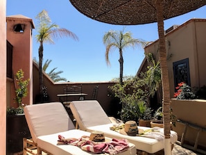 Standard-Doppelzimmer, Terrasse | Ausblick vom Zimmer